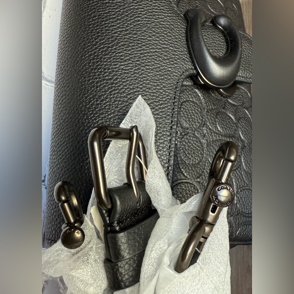 Coach Soft Tabby Multi Crossbody and belt Bag In Signature Leather C8424 NWT - Picture 9 of 13